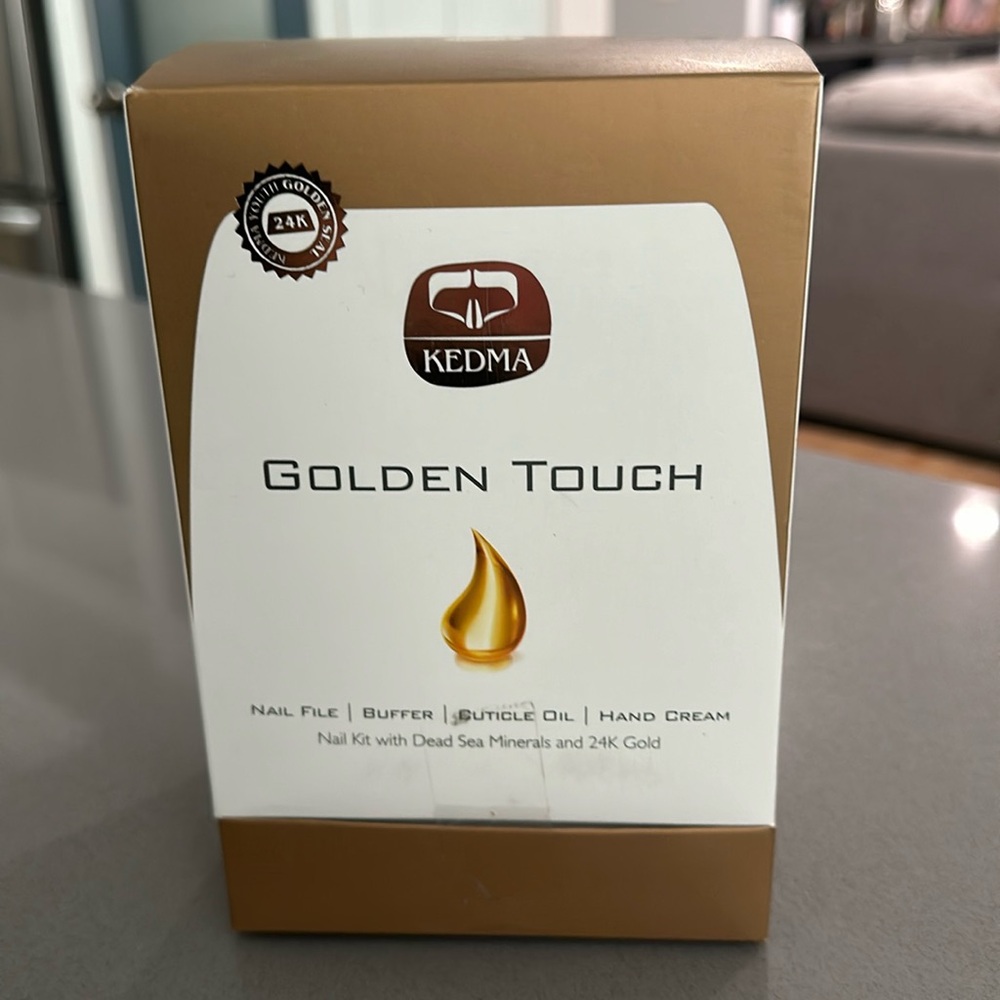 Kedma Golden Touch nail kit